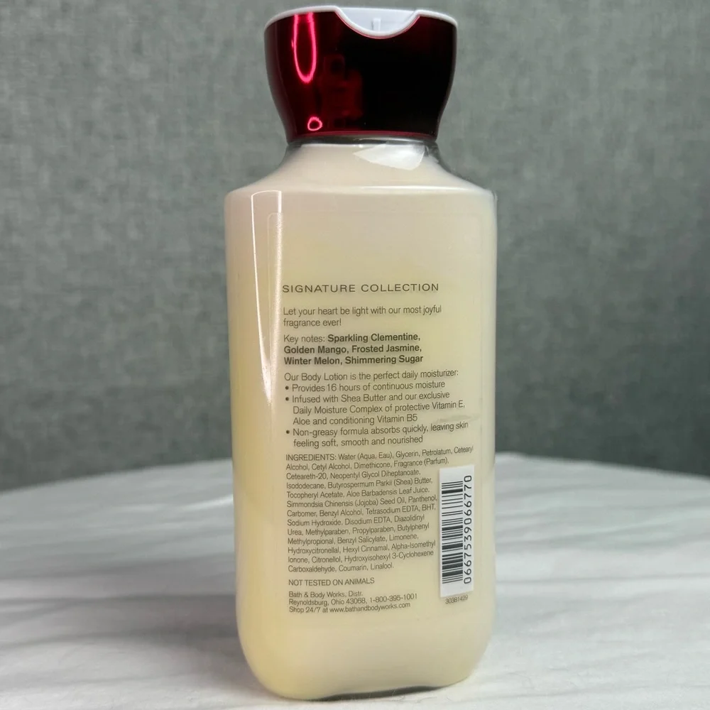 Bath & Body Works open bottle