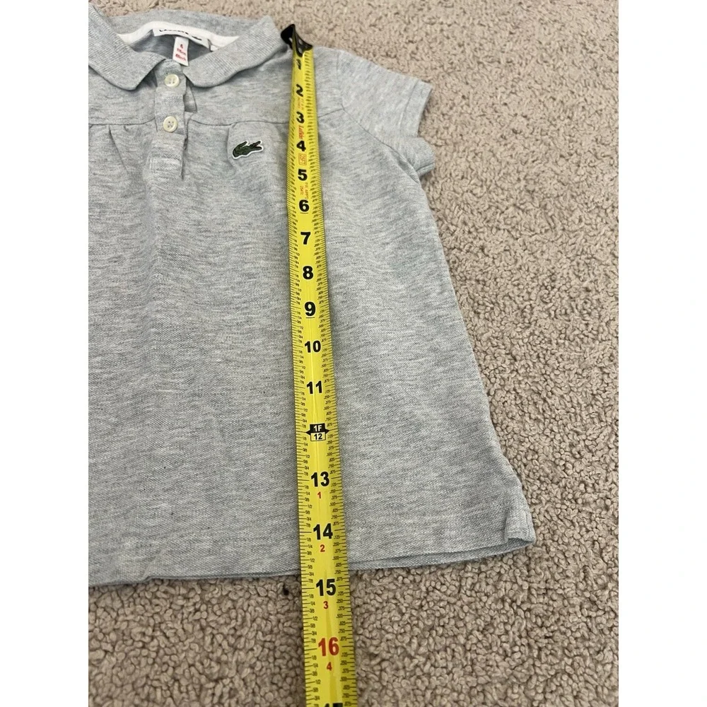 Lacoste girls gray