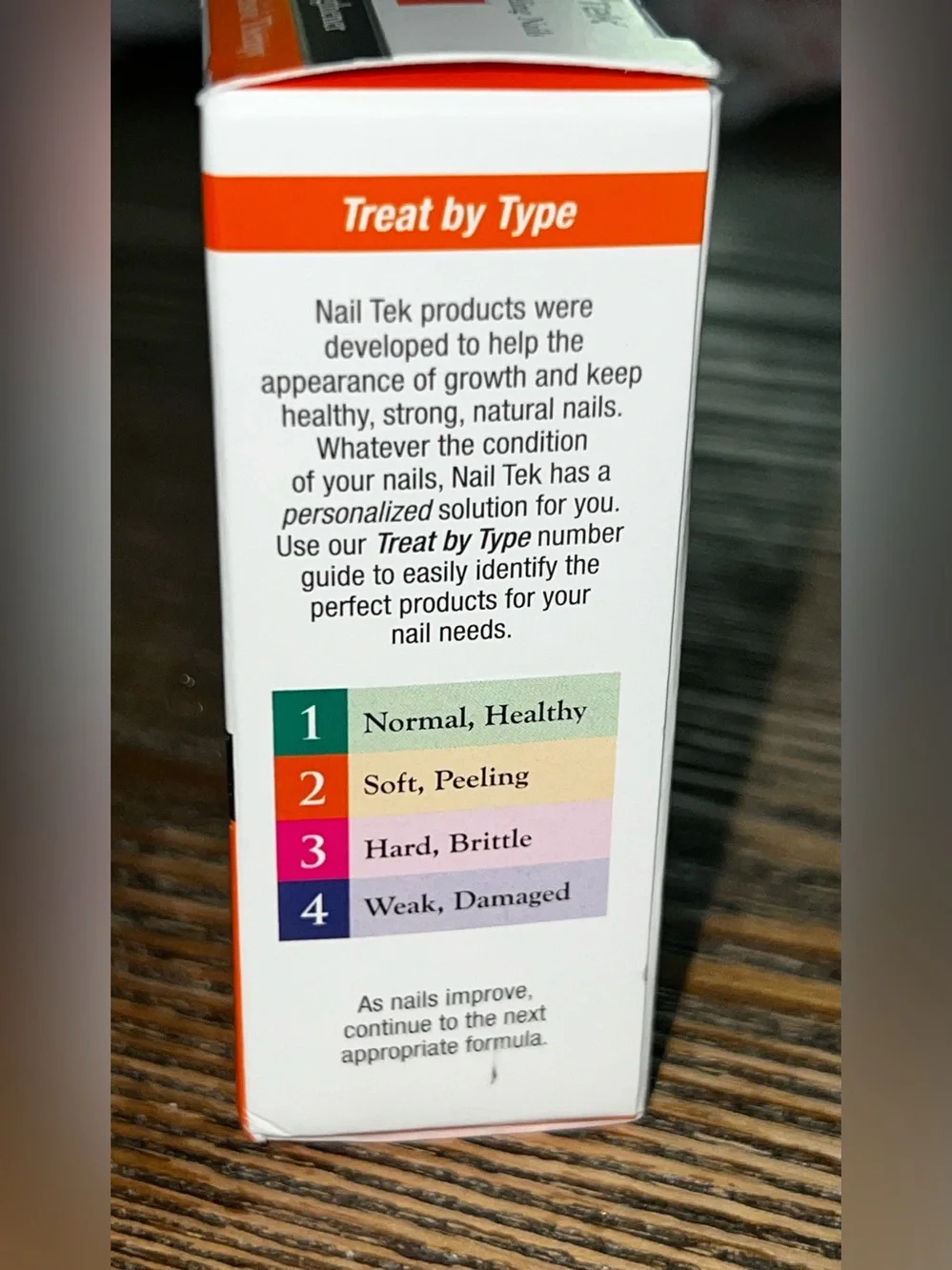 Nail Tek this nail