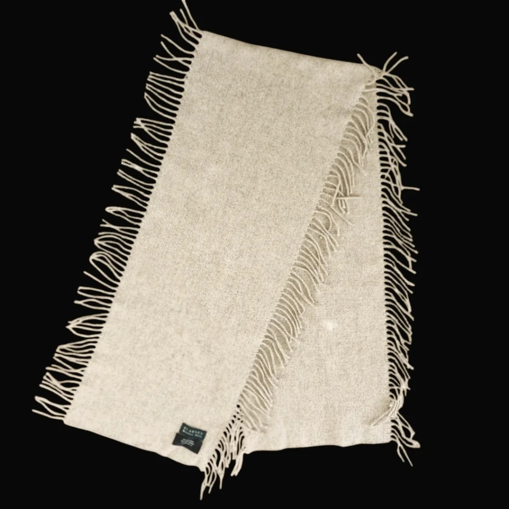 Blarney Woollen Mills made‎ in Ireland 100% lambswool scarf womens rectan…
