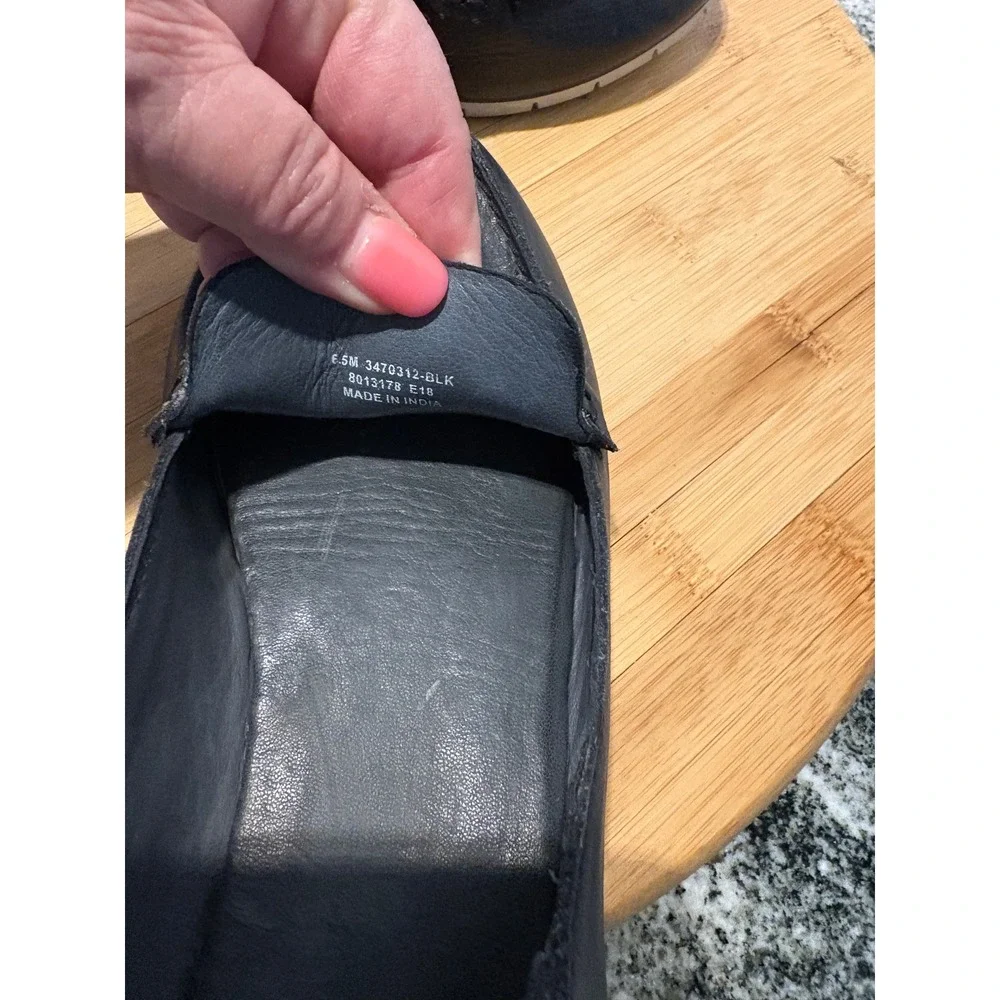 Frye black leather