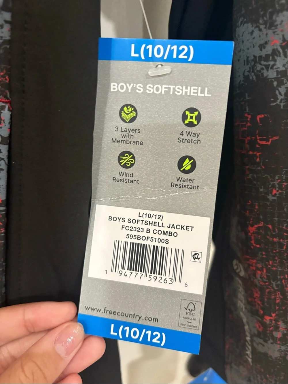 Free Country softshell jacket