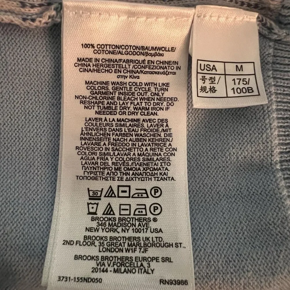 Brooks‎ Brothers Men’s Plaid Vest  Medium Cotton Blue Pink