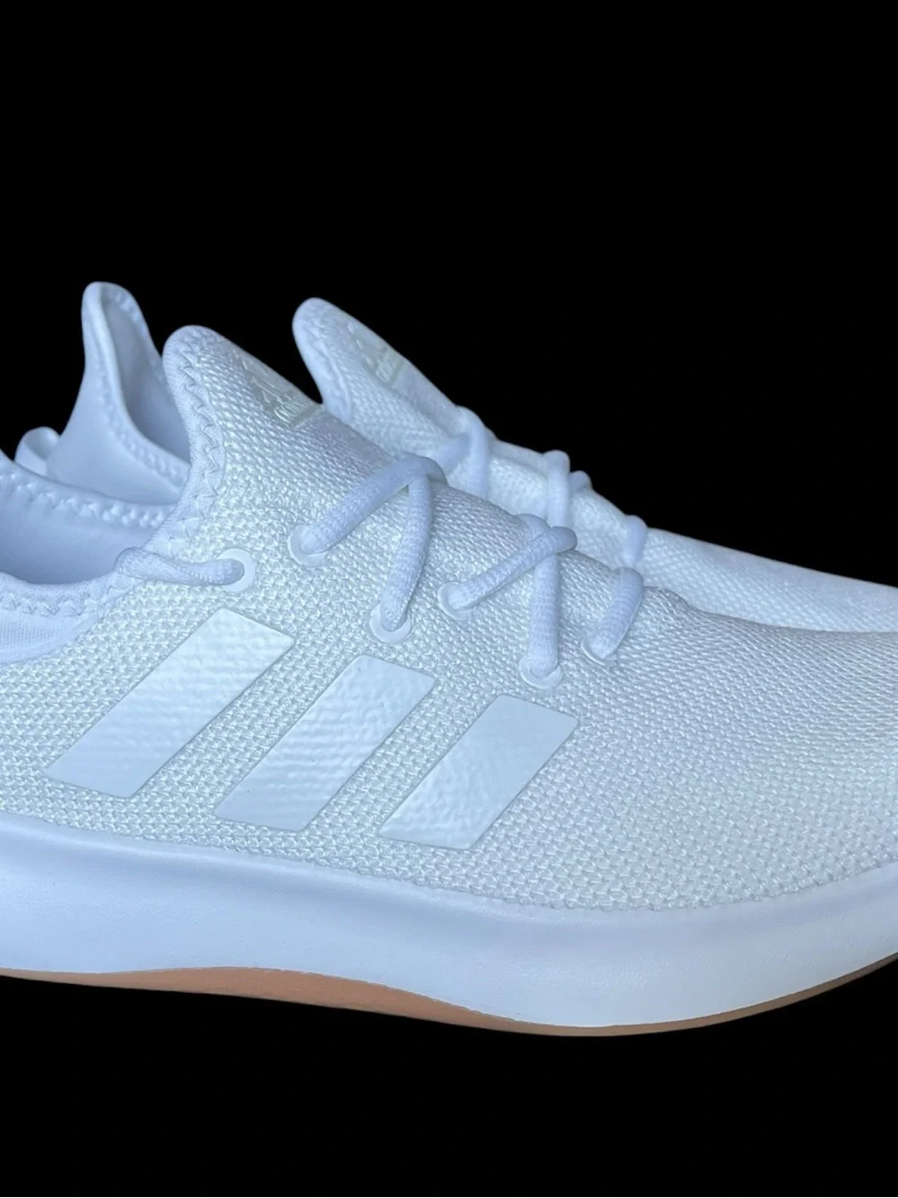 adidas Coudfoam Pure SPW White Knit Size 10 Women
