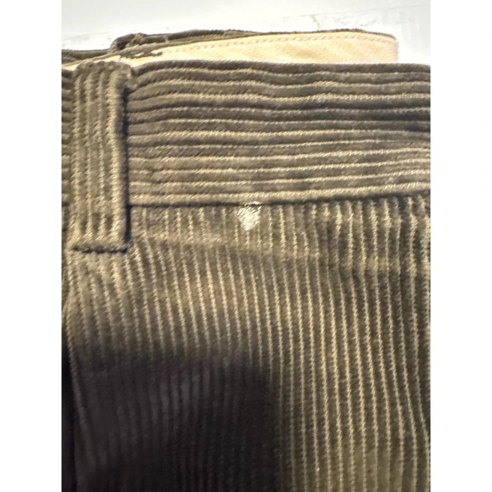 Brooks Brothers Elliot Corduroy Pants Mens 35x30 Brown‎ Good Wide Wale French