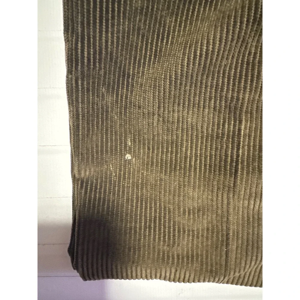 Brooks Brothers Elliot Corduroy Pants Mens 35x30 Brown‎ Good Wide Wale French