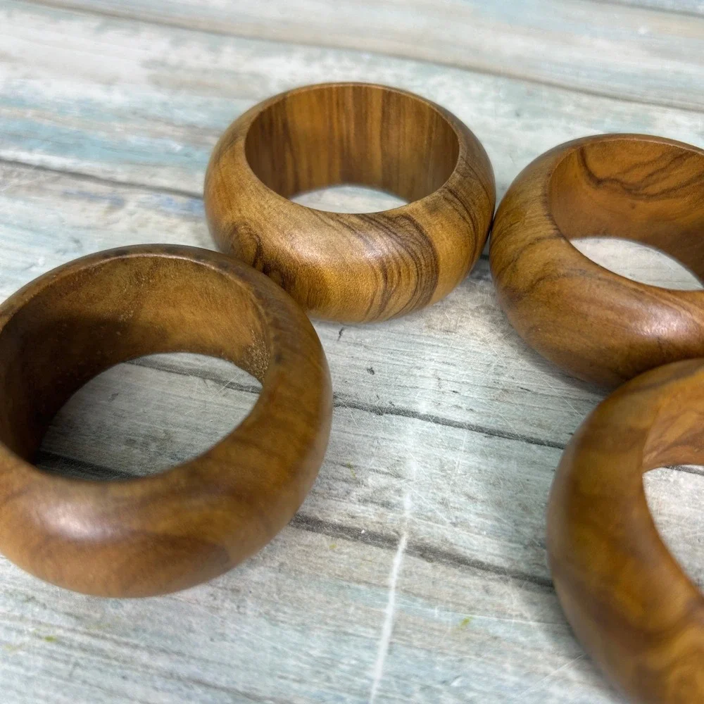 Vintage bohemian wooden