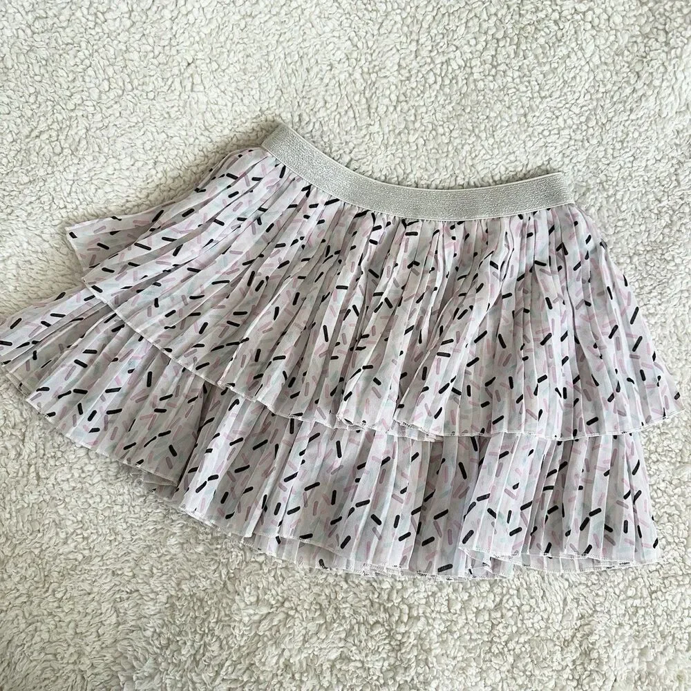 American Girl Sprinkles Skirt Size Small 7 8 Sweet Street Collection Child Skort