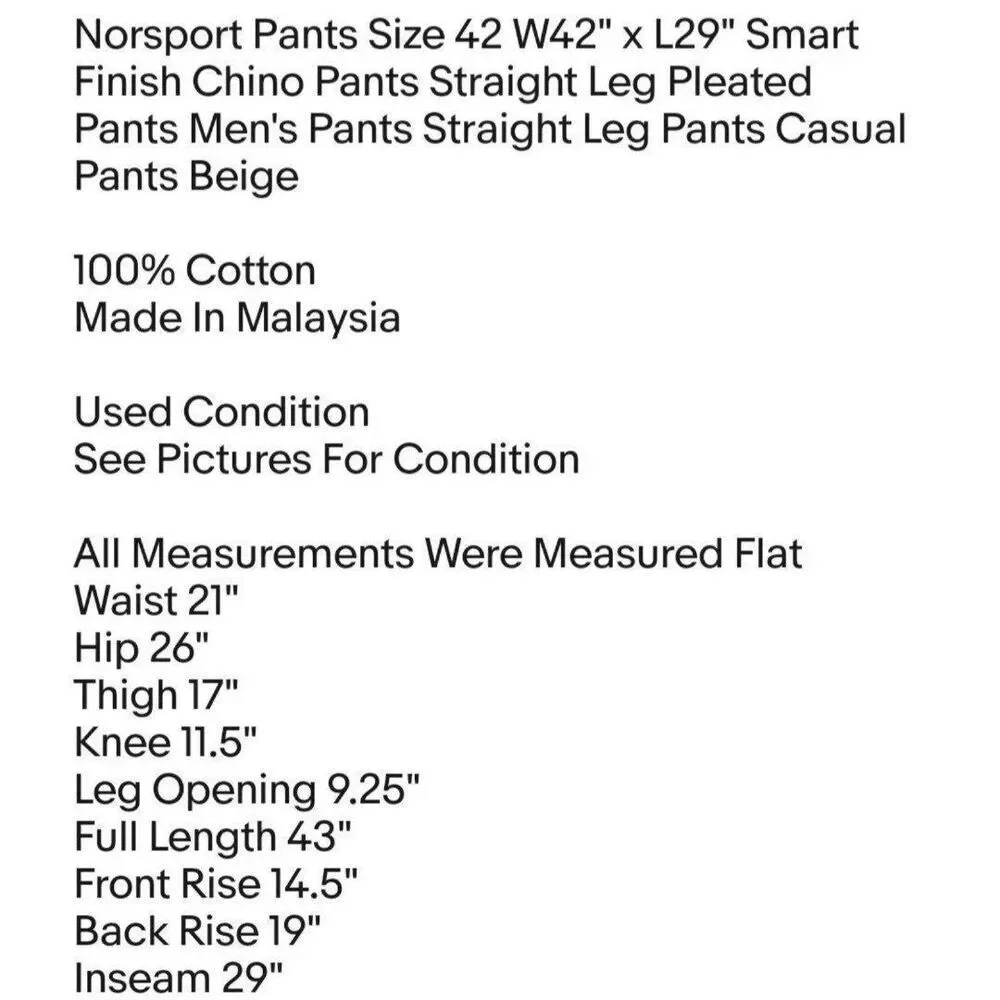 N/A norsport pants