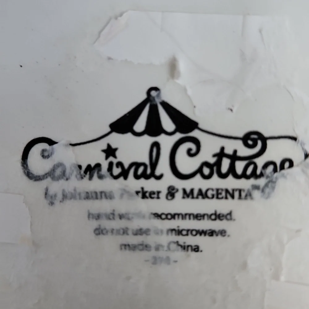 Carnival Cottage new tags