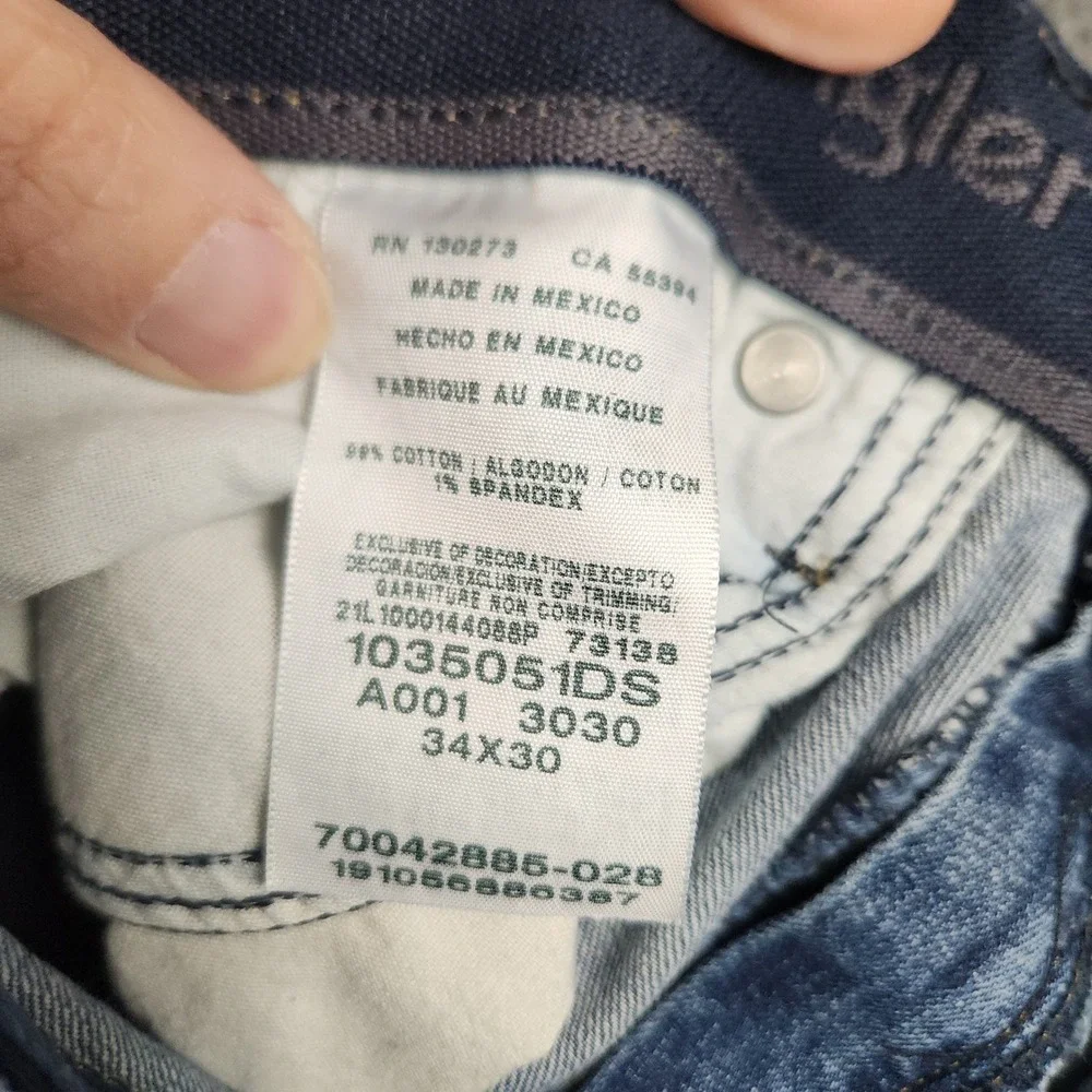 Wrangler classic straight
