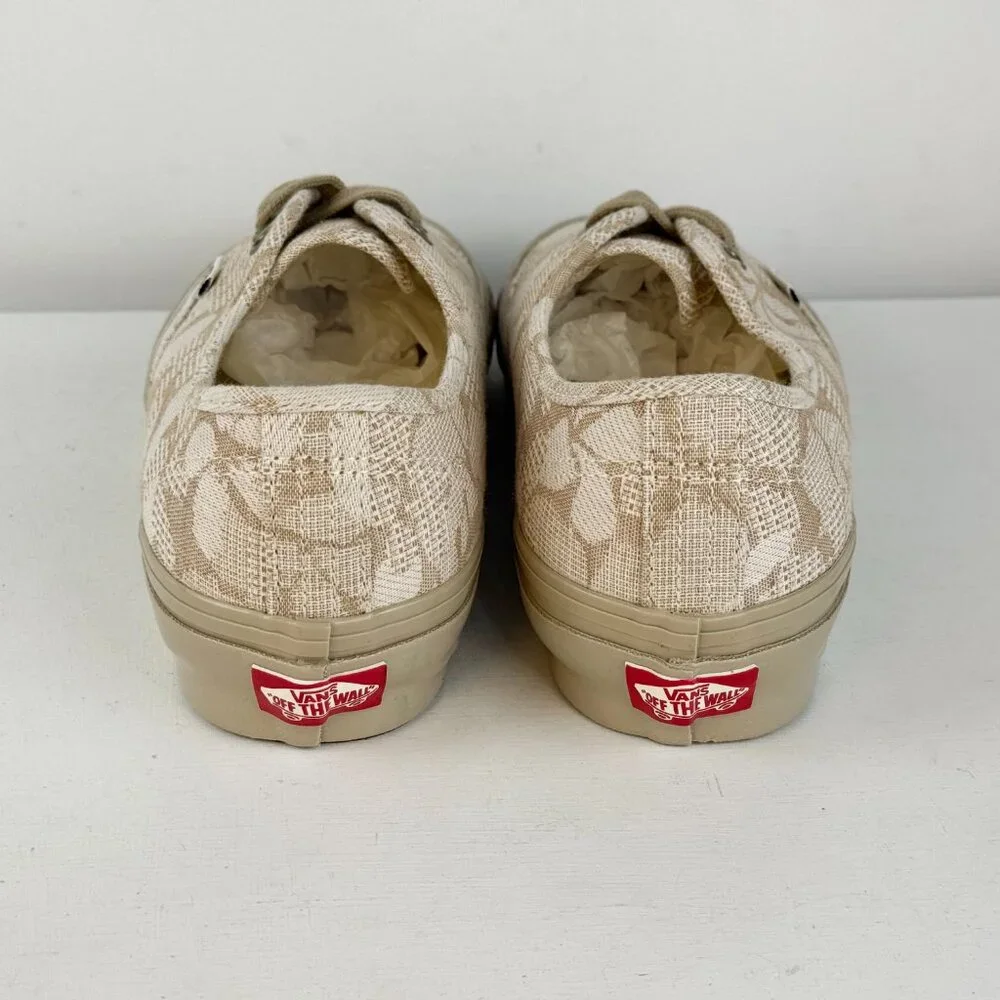 Men's 8.5, Women's 10 -Vans Authentic Reissue Mateo Floral Beige/Khaki - 507452