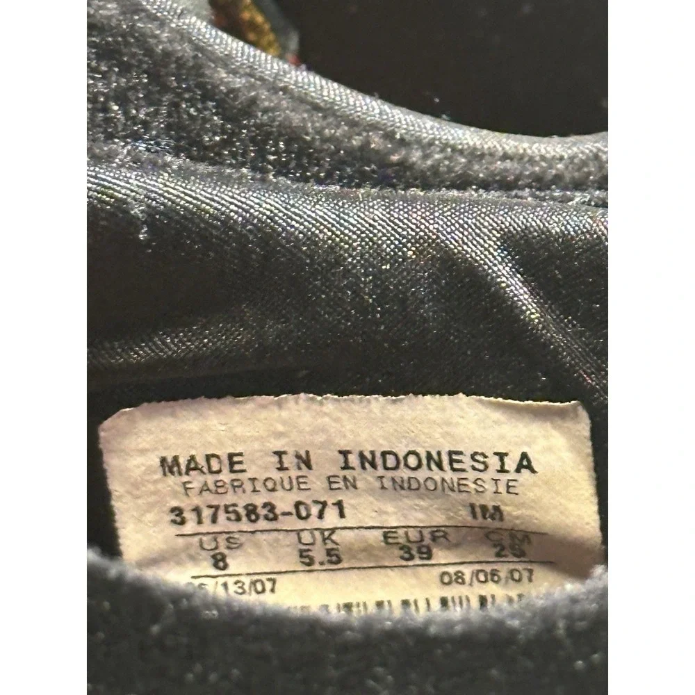Women's Nike Suede Plaid Flannel Blazer Low Style Shoes‎ Size 8