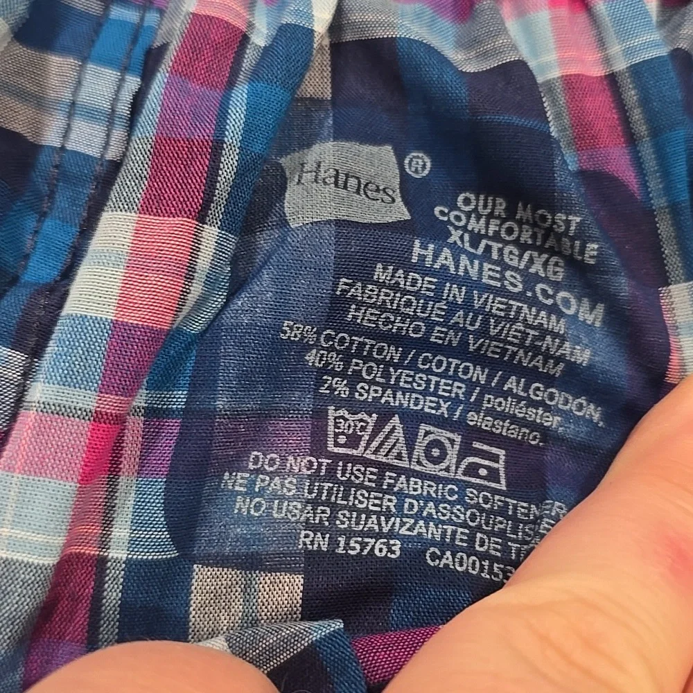 ❤️5/$25 New Mens 3 Boxers  All in Motion And Hanes