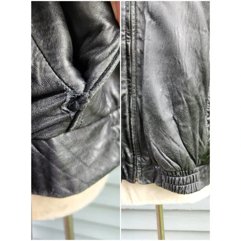 Wilsons Leather lined jacket size