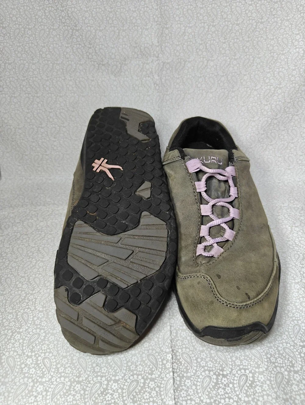 Kuru Chicane Women’s Athletic Trail Hiking Light Brown Lilac Size 8 Medium