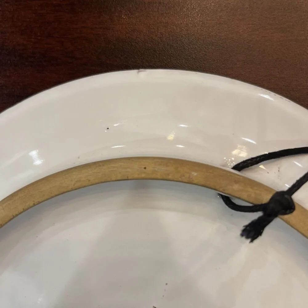 Handmade round authenticity decor