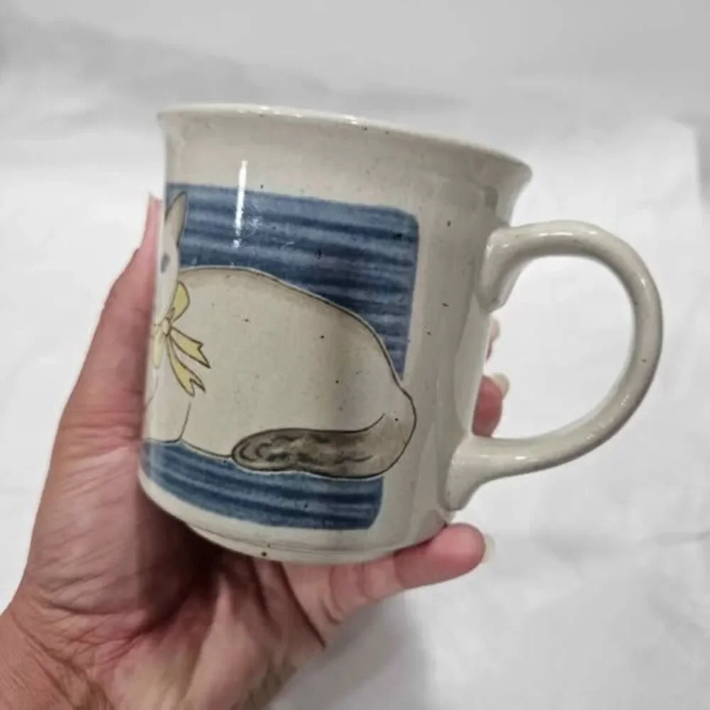 Cute Siamese cat mug