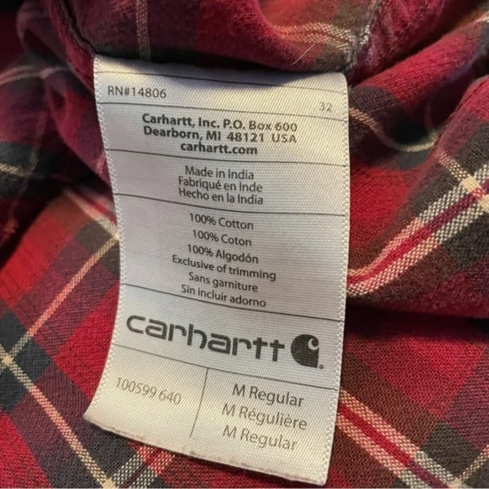 Carhartt comfy walk red
