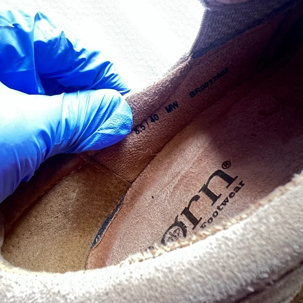 Born‎ Beige Suede Loafers