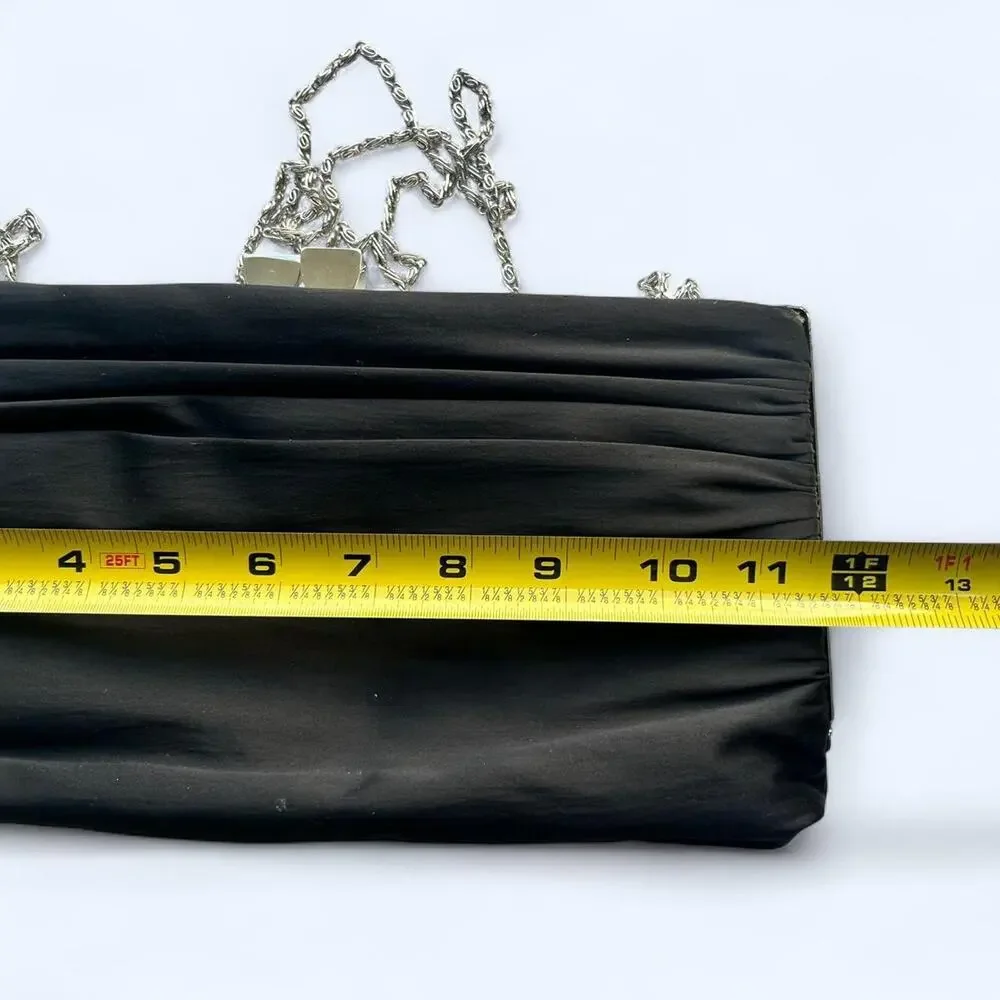 Lulu Townsend black satin