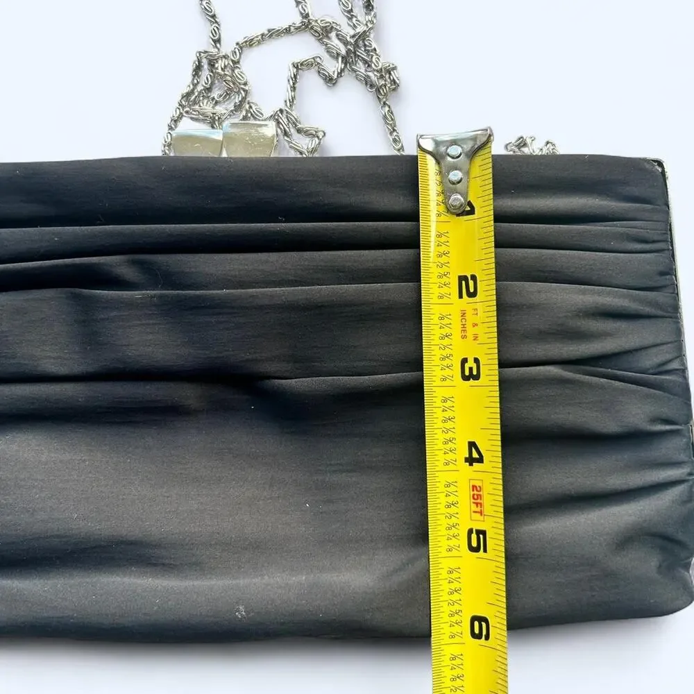 Lulu Townsend black satin