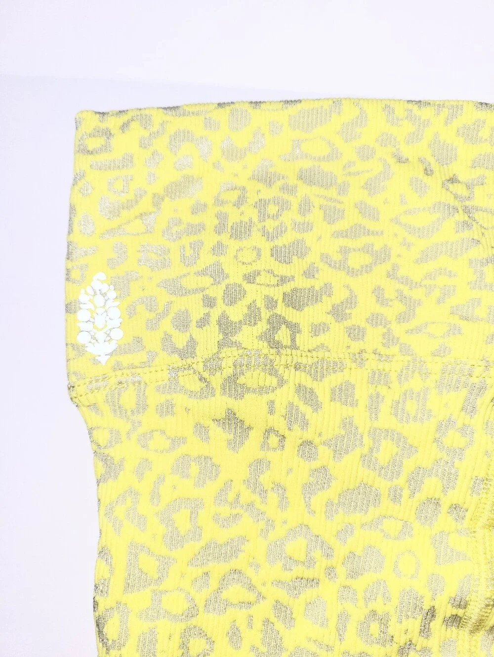 NWOT Free People Movement Good Karma Leopard Print Activewear Leggings XS/ Small