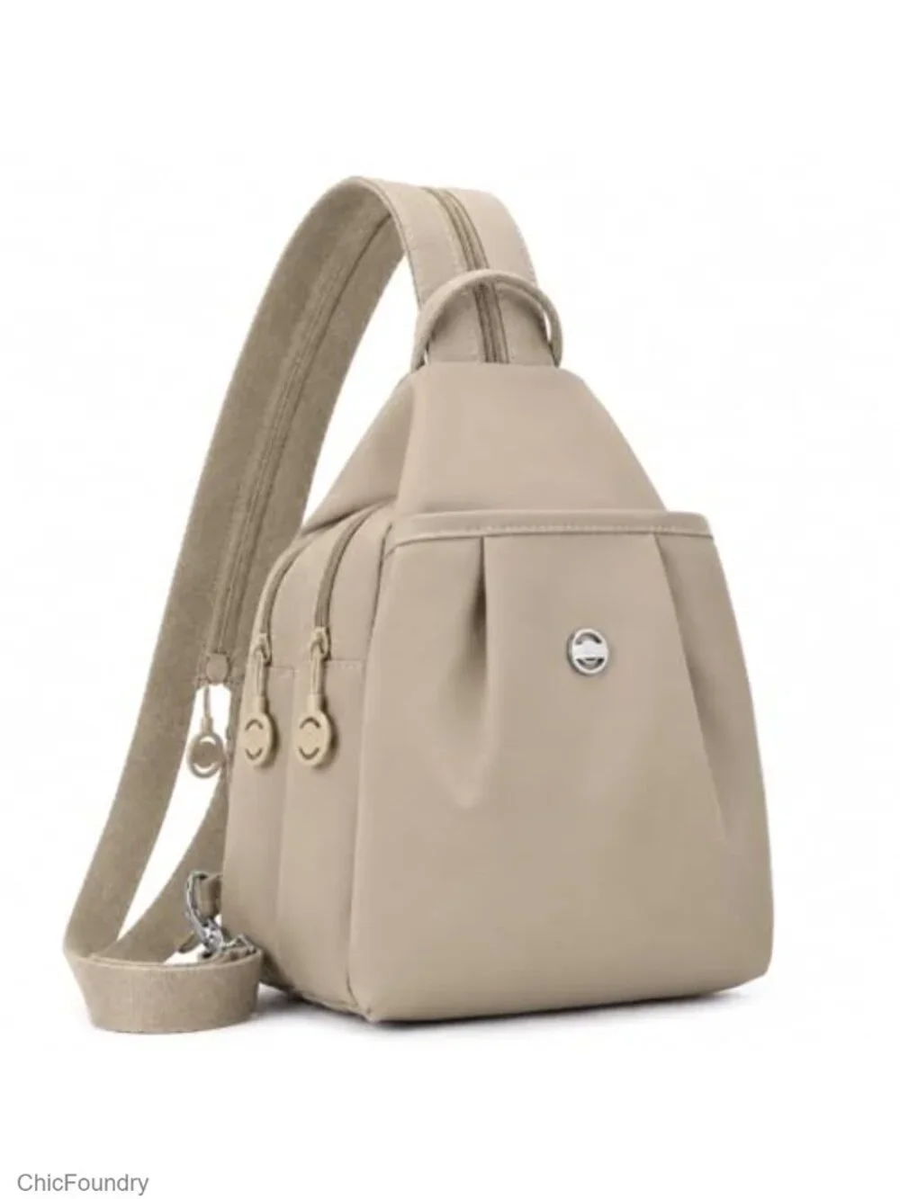 Water-Resistant Sling Backpack Crossbody Chest Bag for Travel Work Gym