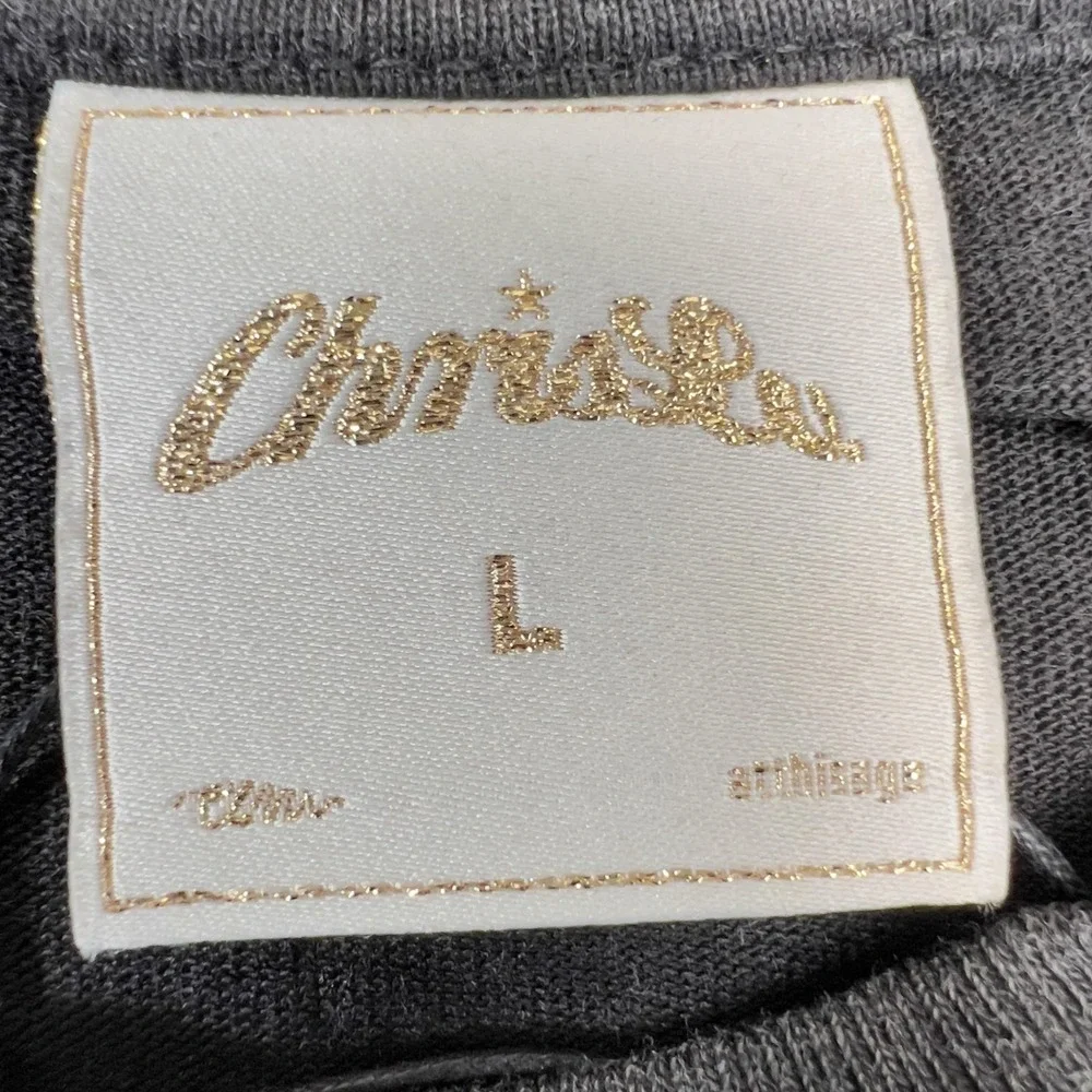 CHRISLV Shirt Mens L Gray Sleeveless Sneakercon Jeff Hamilton Graphic Streetwear