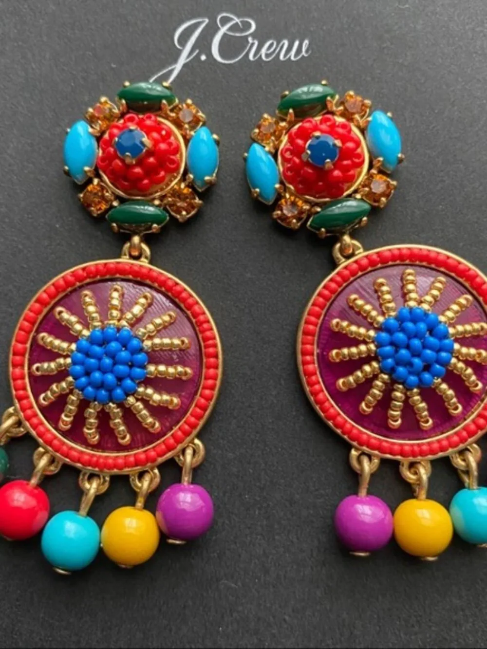 J. Crew bit delicate beading
