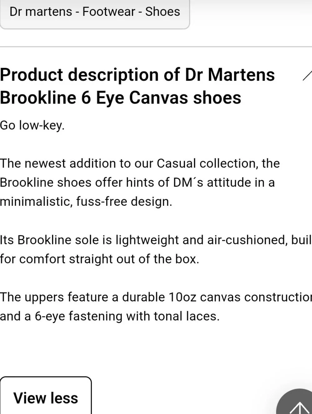 Dr. Martens you will