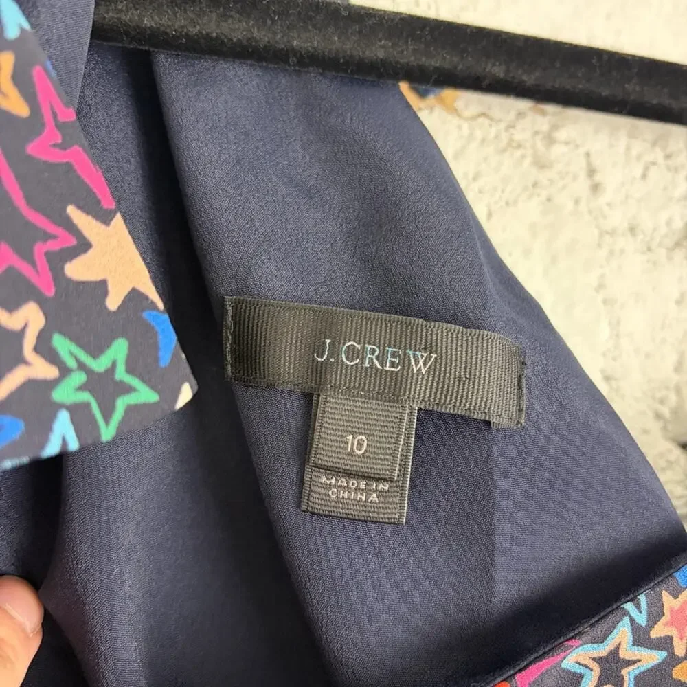 J. Crew black rainbow