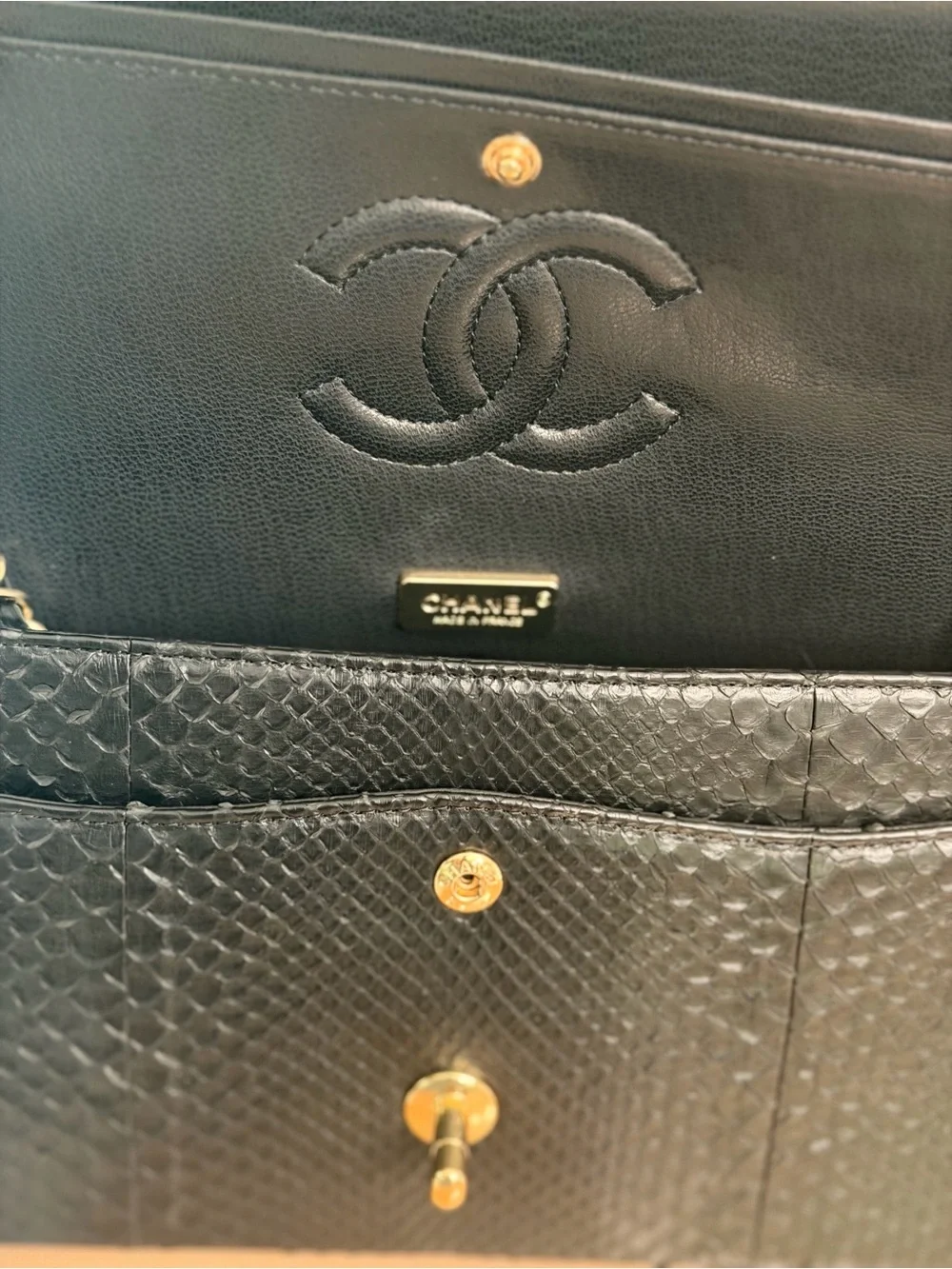 N/A black genuine