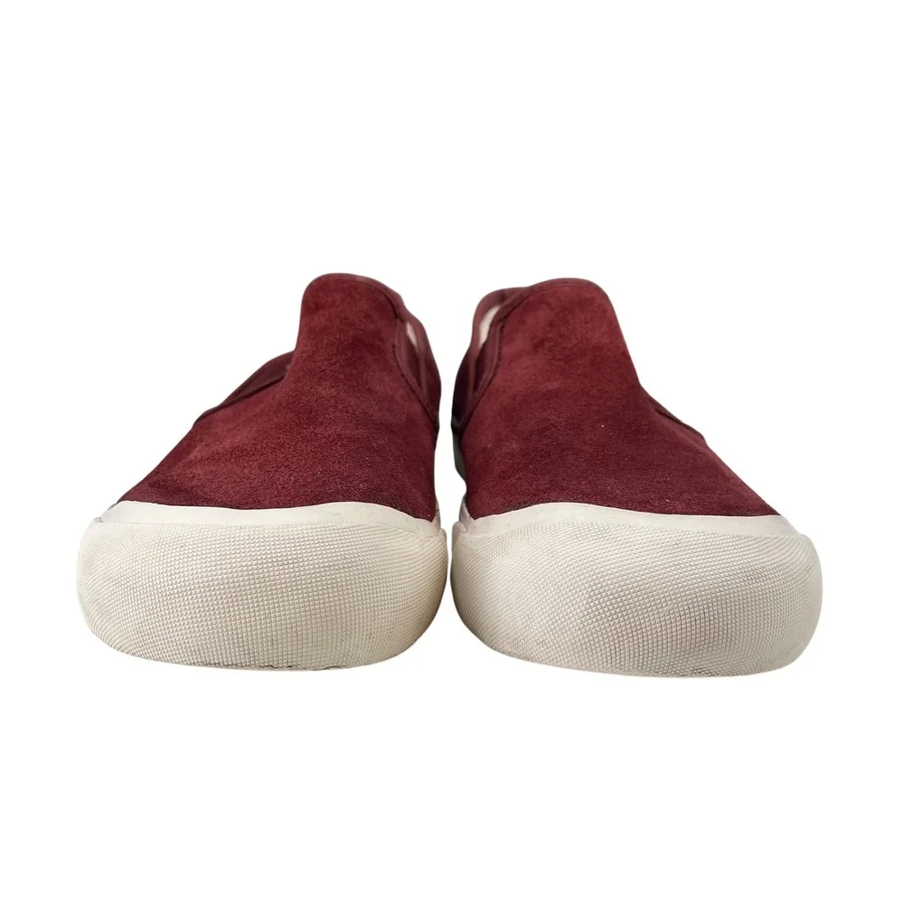 KEEN Coronado III Women's Suede‎ Slip On Sneakers Burgundy Comfort Casual 8
