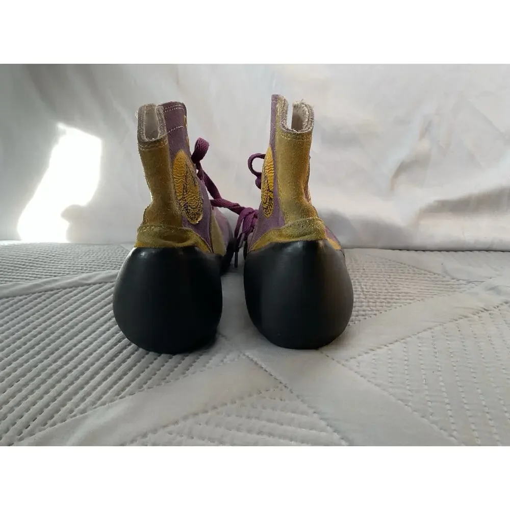 Climbing Shoes Leather Italy La Sportiva Mariacher High Top sz 11