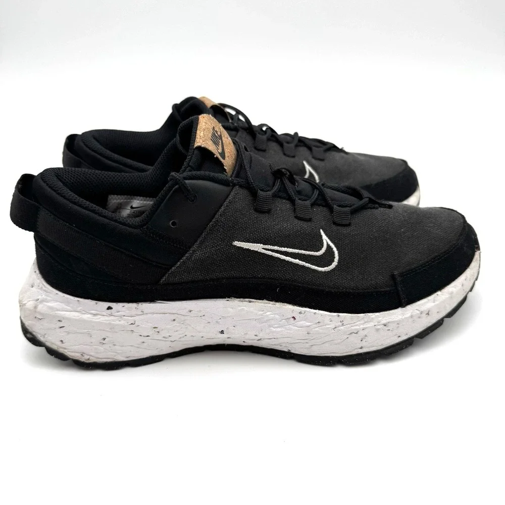 Nike Crater Remixa Women's‎ Size 9.5 Black Running Shoes Sneakers DA1468-003