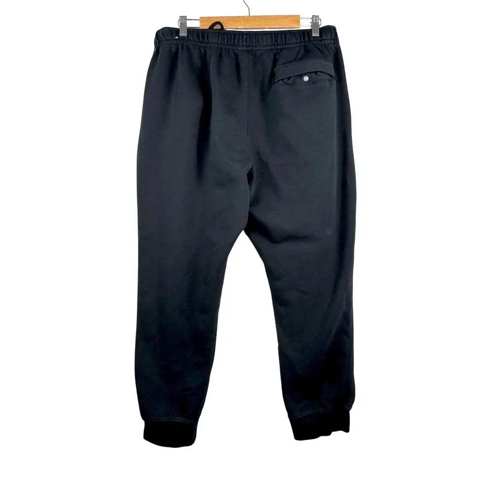 Nike relaxed Black Jogger Sweatpants athleisure comfy lounge‎ 90s Size XXL