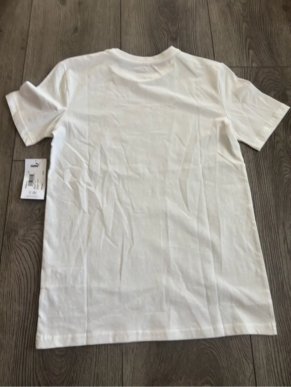 Puma white crew