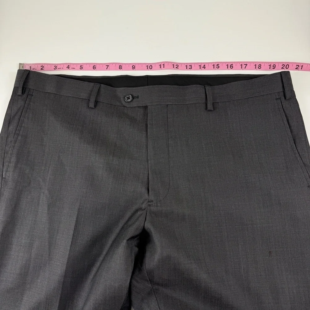 John Varvatos Bedford Dress Pants Mens 39R Gray Wool NWOT NEW