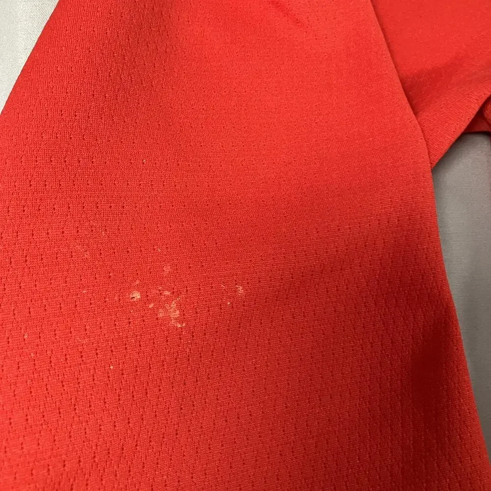 Under Armour Jacket Mens XL Red‎ Blue Full Zip Track Fleece Lined 1243201