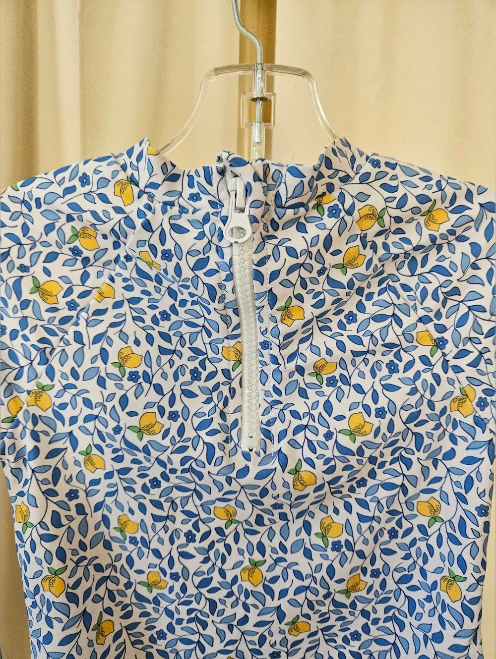 Adventurewear Lemon Floral Long Sleeve Swimsuit 24M