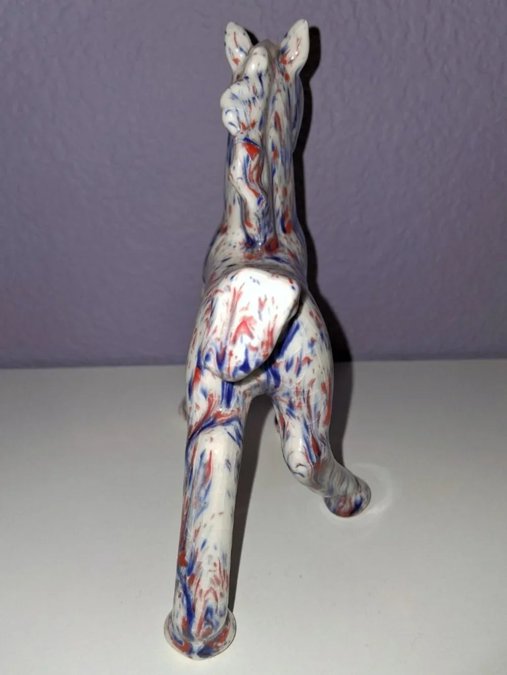 Vintage handcrafted hand