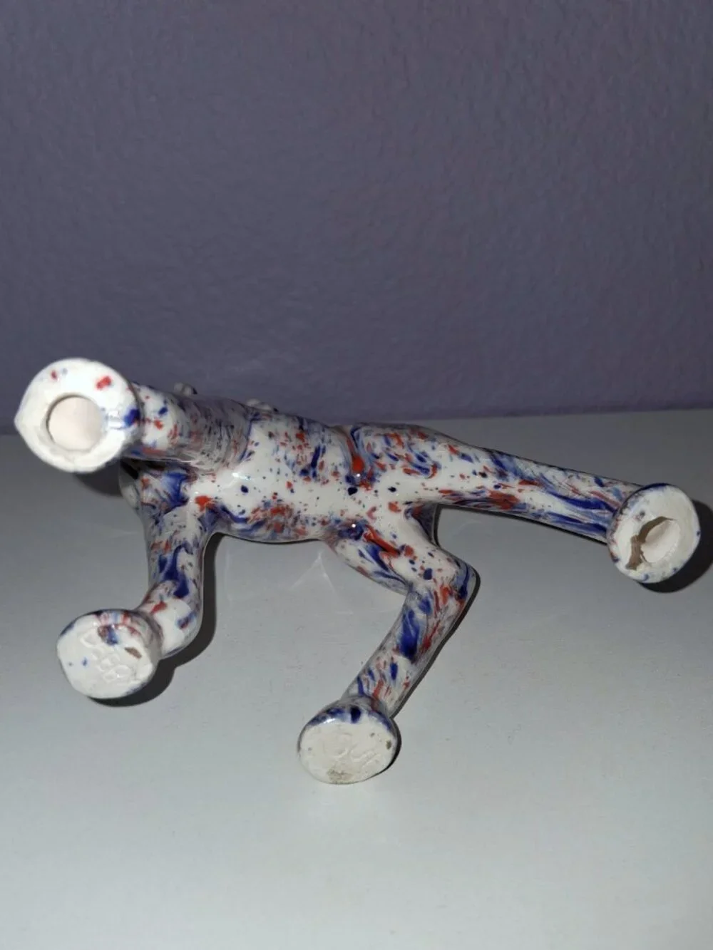 Vintage handcrafted hand