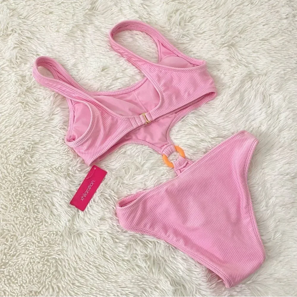 Pink One Piece Swimsuit 🐚