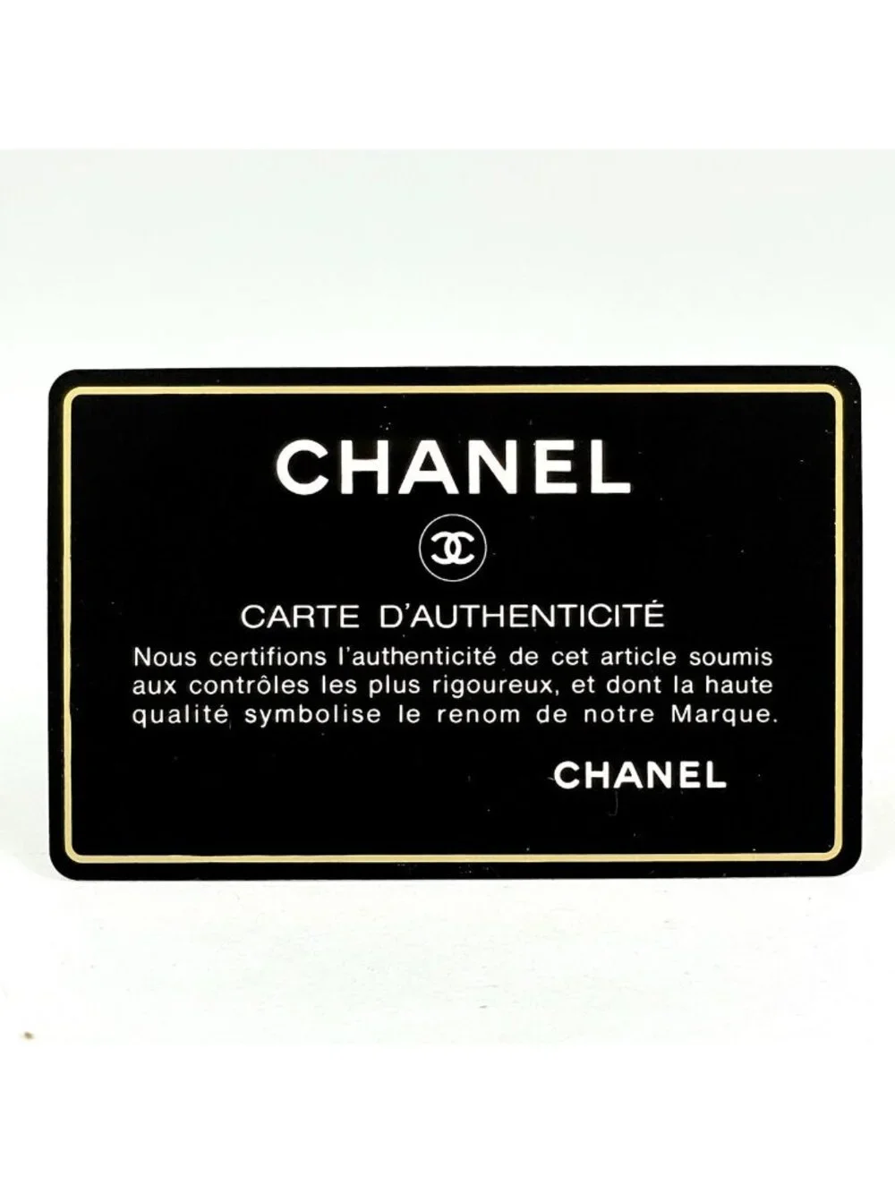 CHANEL this authentic