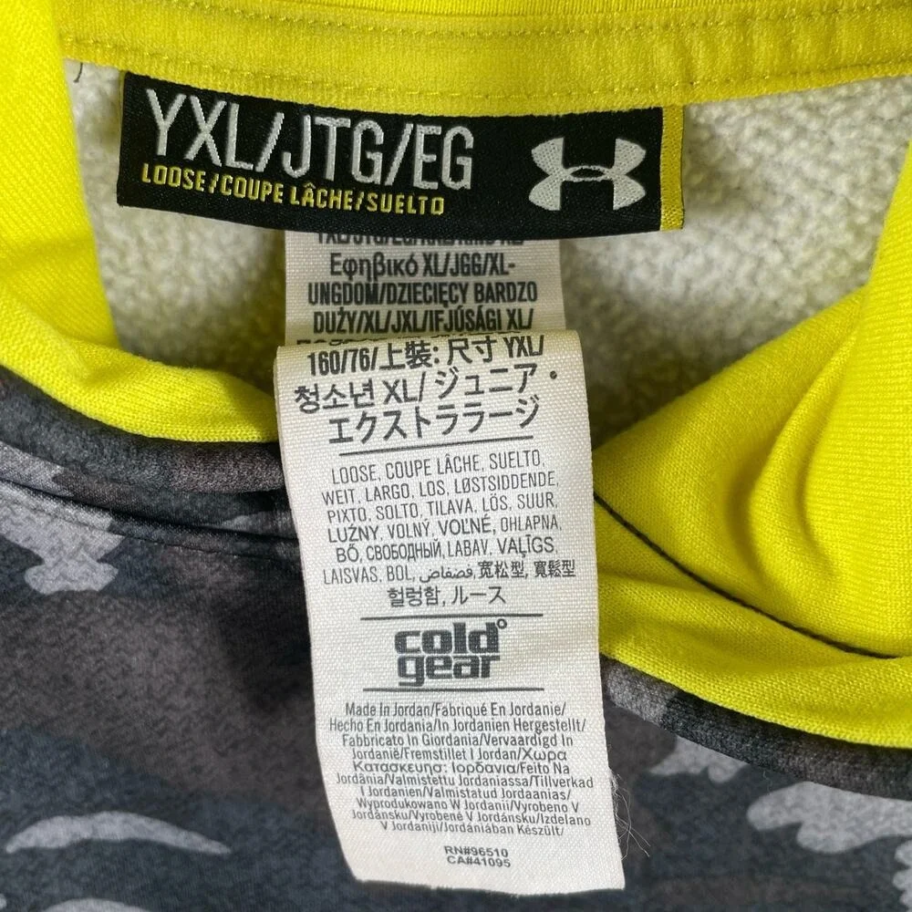 Under Armour interest yellow armour
