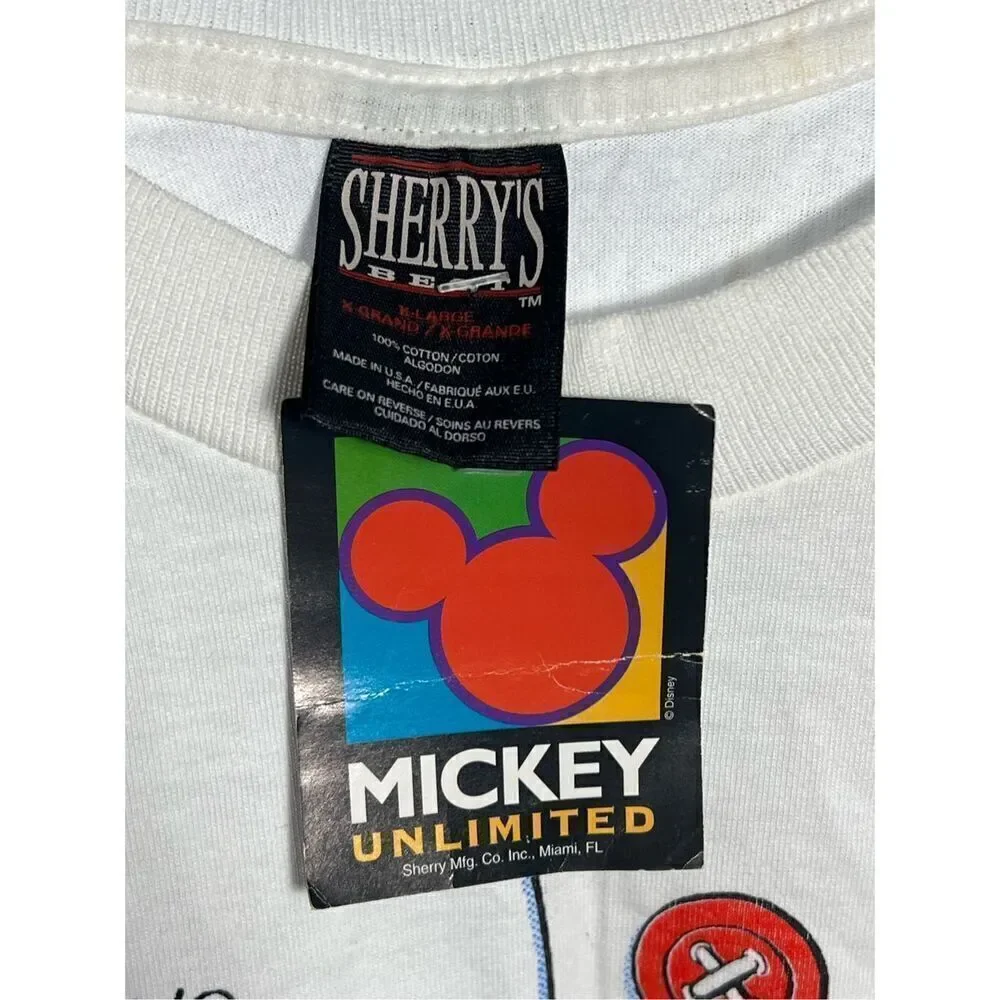 Vintage 90s Mickey Unlimited Disney NWT Tee