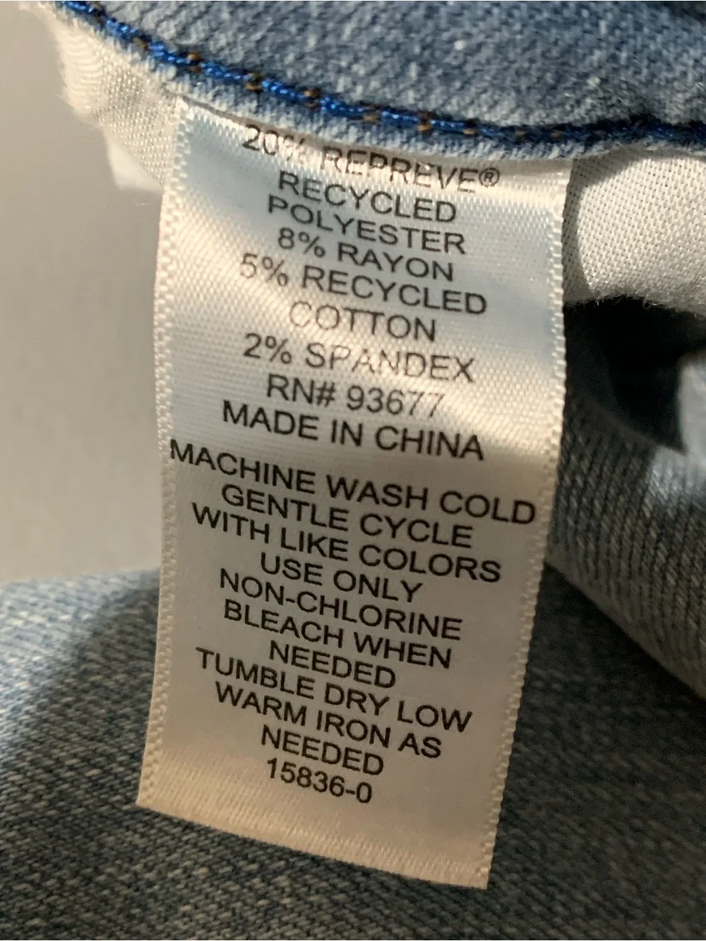 Arizona Jean Company straight leg