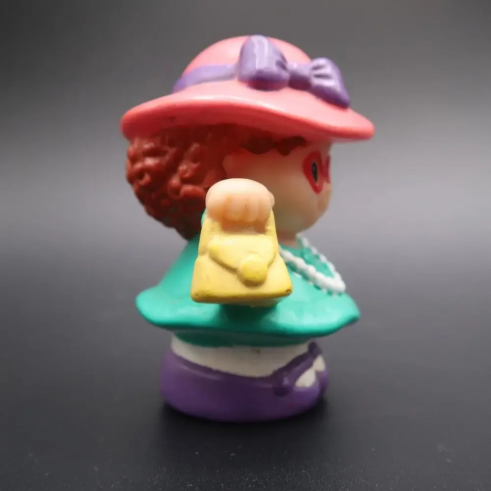 Fisher Price Little People Maggie Ready For Tea Replacement Pink Hat Glasses