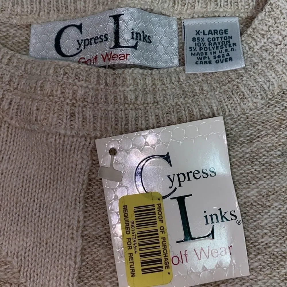 Cypress Links this sweater